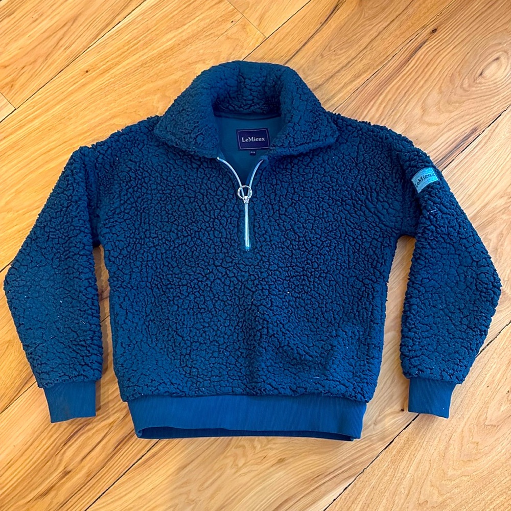 Lemieux young rider teddy fleece sweatshirt
